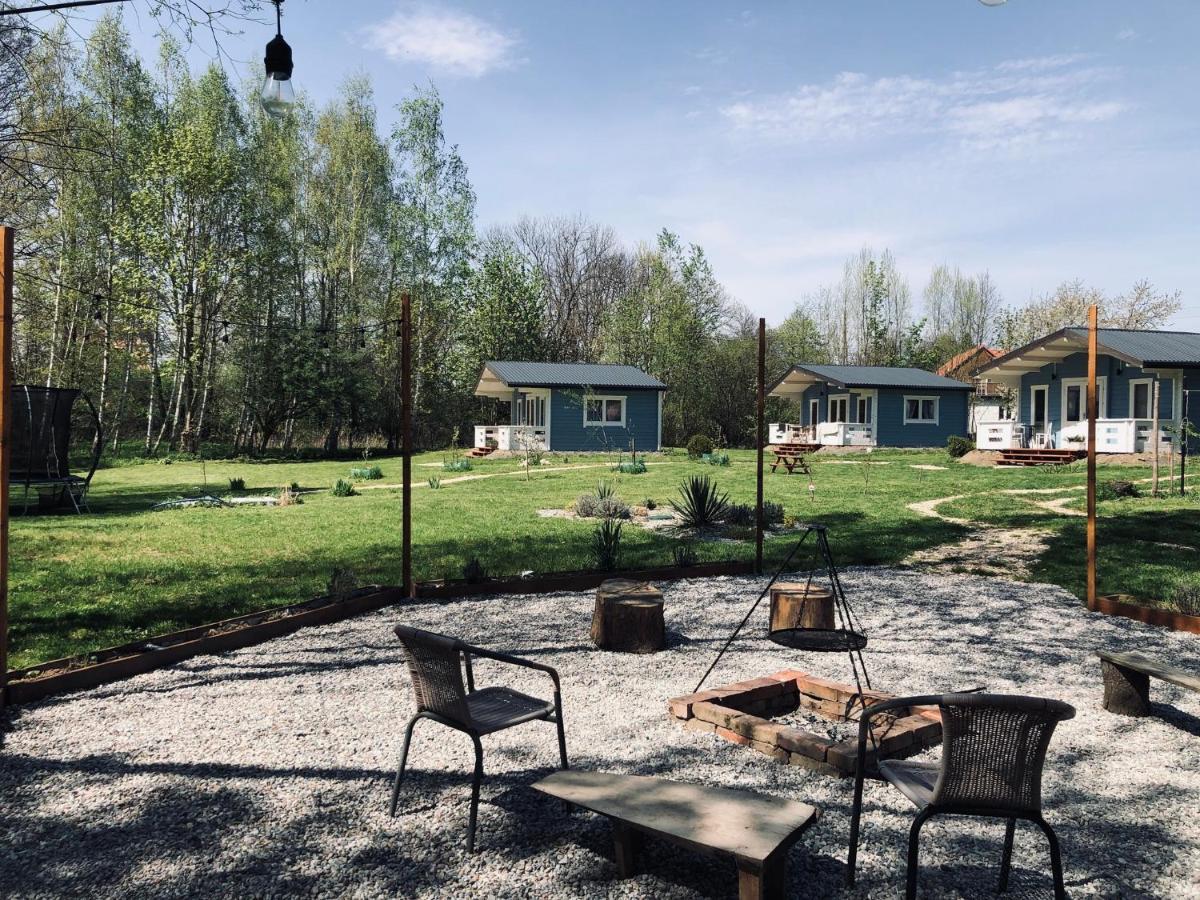 Domek Caloroczny Na Wylacznosc Niebieska Osada Nad Gorskim Potokiem Stary Waliszow エクステリア 写真